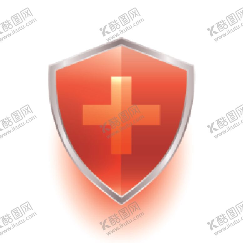 编号：89911909270209278268【酷图网】源文件下载-红色十字架盾牌
