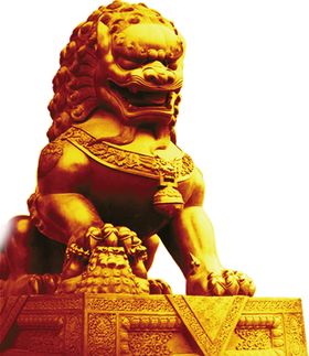 石狮子雕塑