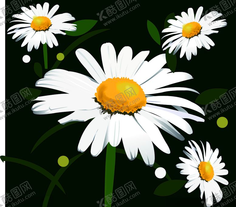 编号：32448609300855186572【酷图网】源文件下载-温暖的小雏菊