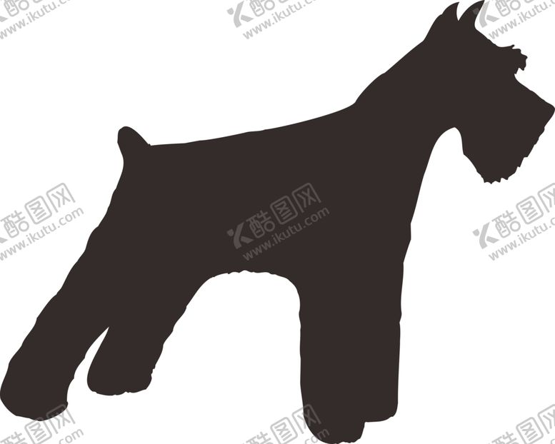 编号：73608010271526551410【酷图网】源文件下载-狗剪影