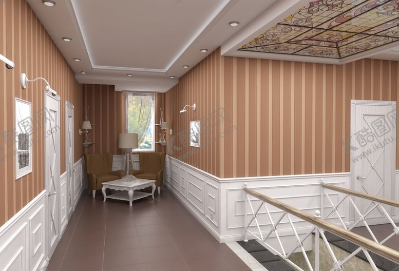 编号：99002410161443253052【酷图网】源文件下载-卧室客厅厨房书房效果图