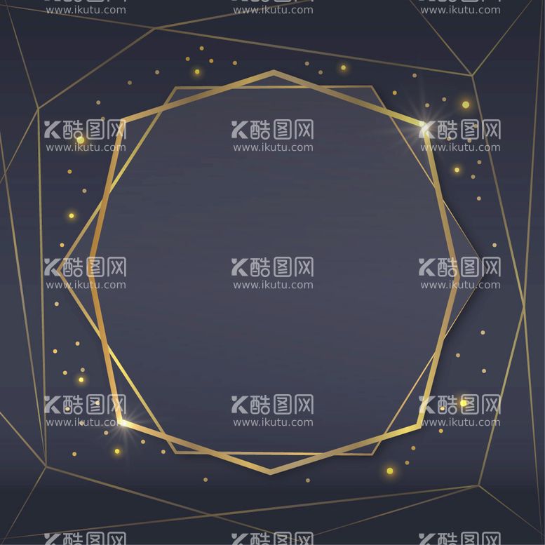 编号：15857010271143122614【酷图网】源文件下载-金色花纹黑色背景