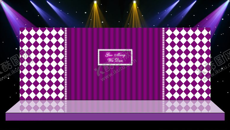 编号：33328609212051341216【酷图网】源文件下载-主体婚礼现场布置设计源文件素材