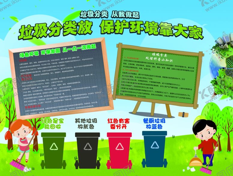 编号：84109305070720467925【酷图网】源文件下载-垃圾分类