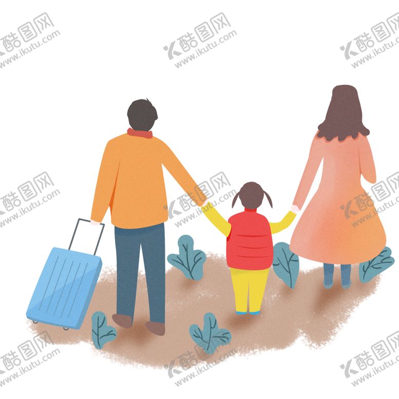 编号：28113402141054479912【酷图网】源文件下载-一家人团圆素材 