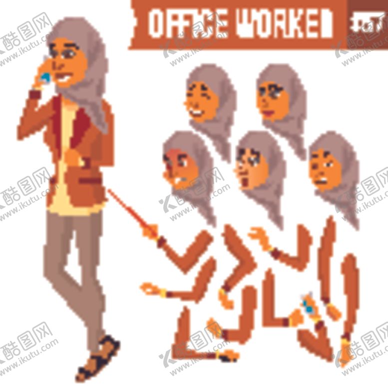 编号：51611106301805533119【酷图网】源文件下载-人物插画