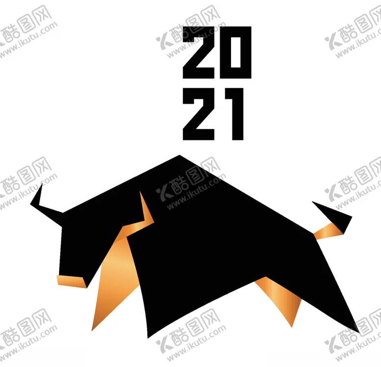 编号：52339004290404563478【酷图网】源文件下载-简约牛2021春节