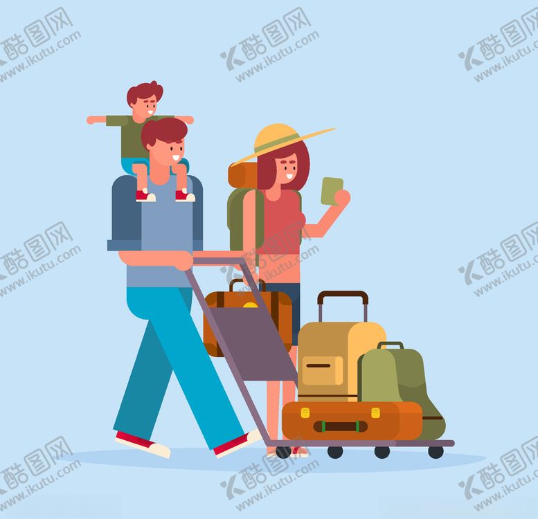 编号：78858905121910159088【酷图网】源文件下载-旅客游客