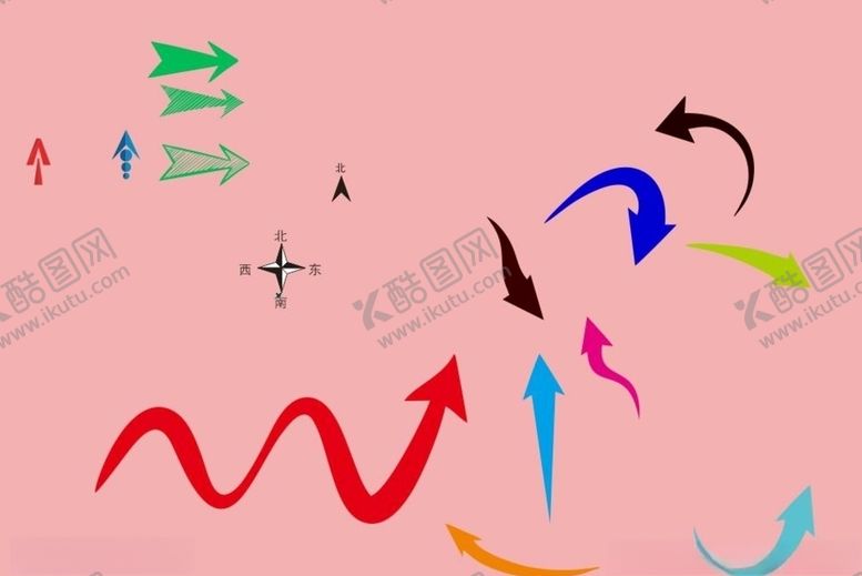 编号：19334007071633061328【酷图网】源文件下载-方向箭头