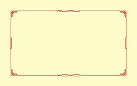 中式古典中国风标题框边