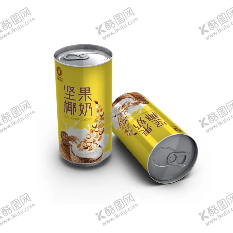 编号：41827507030724318566【酷图网】源文件下载-坚果椰奶风味饮料含样机