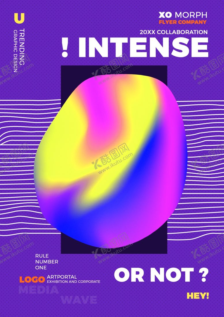 编号：36626309281934377905【酷图网】源文件下载-抽象海报