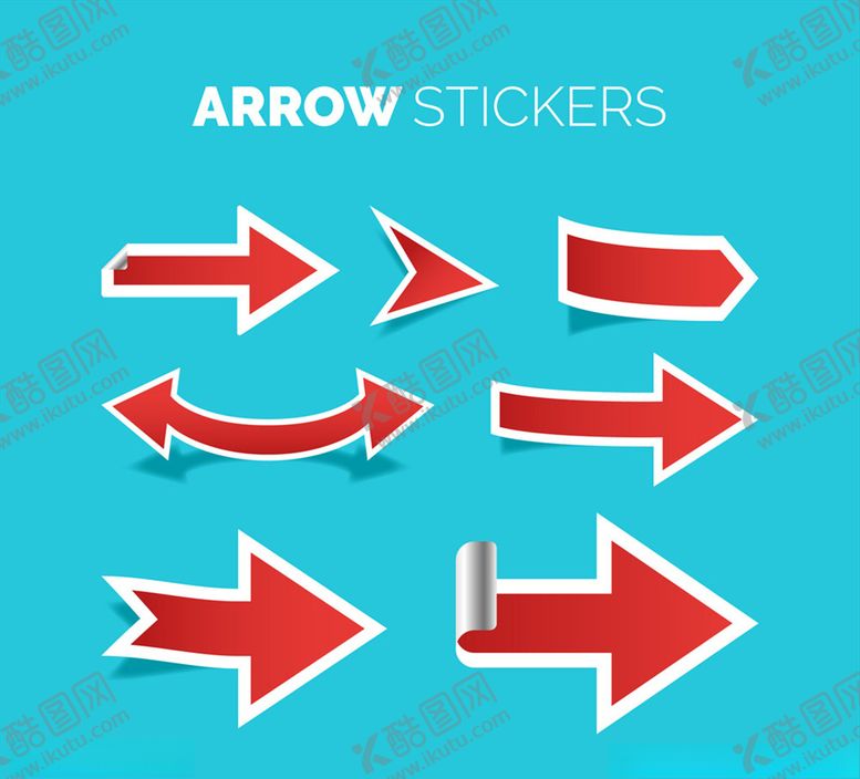 编号：77570610110822234256【酷图网】源文件下载-矢量箭头