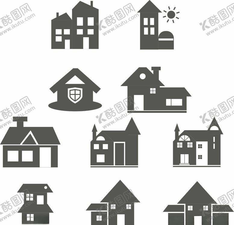 编号：48516109240833477738【酷图网】源文件下载-房子