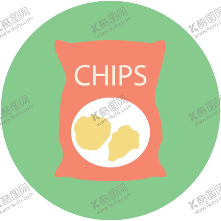 编号：86484409150255431033【酷图网】源文件下载-薯片图标