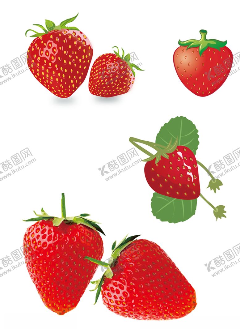 编号：37683405110129456363【酷图网】源文件下载-草莓手绘