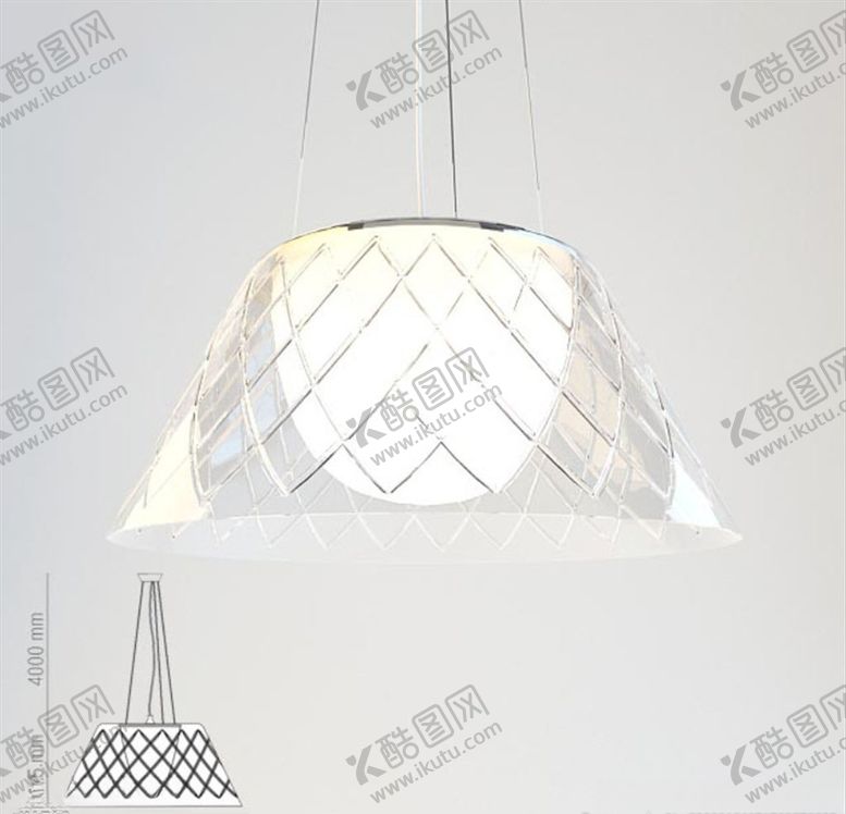 编号：89625605041914335662【酷图网】源文件下载-C4D模型吊灯
