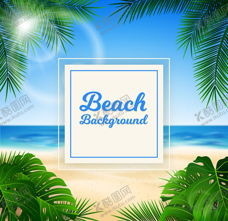 编号：35729710131023214964【酷图网】源文件下载-海边椰子树