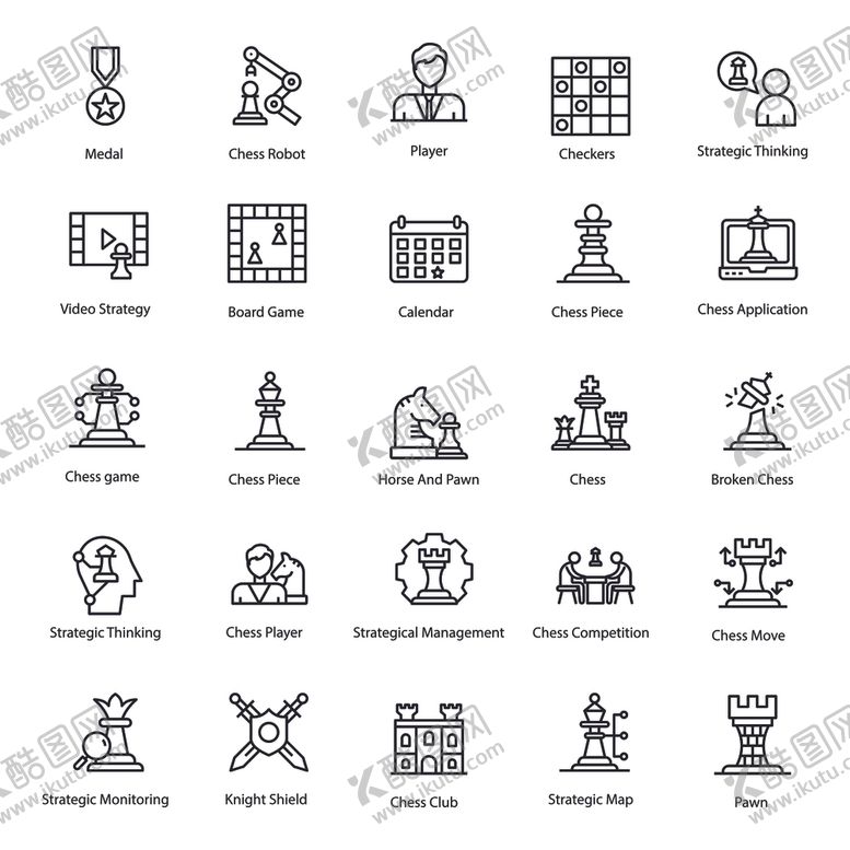 编号：35250509160631301019【酷图网】源文件下载-文体图标