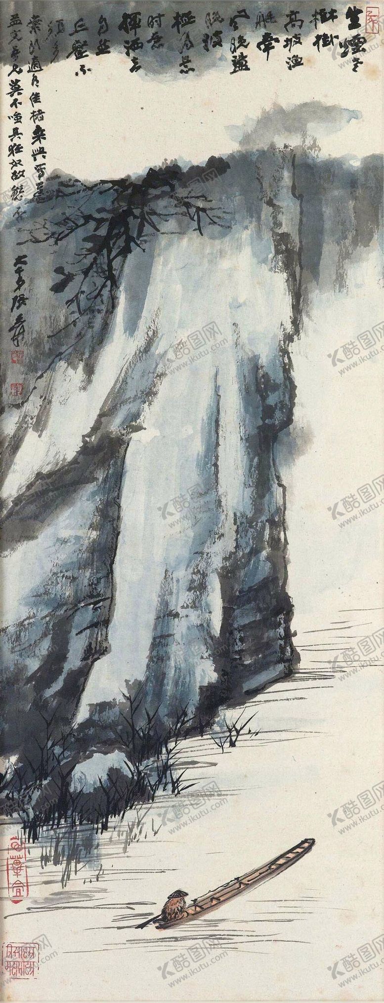编号：83715609301256302794【酷图网】源文件下载-张大千国画