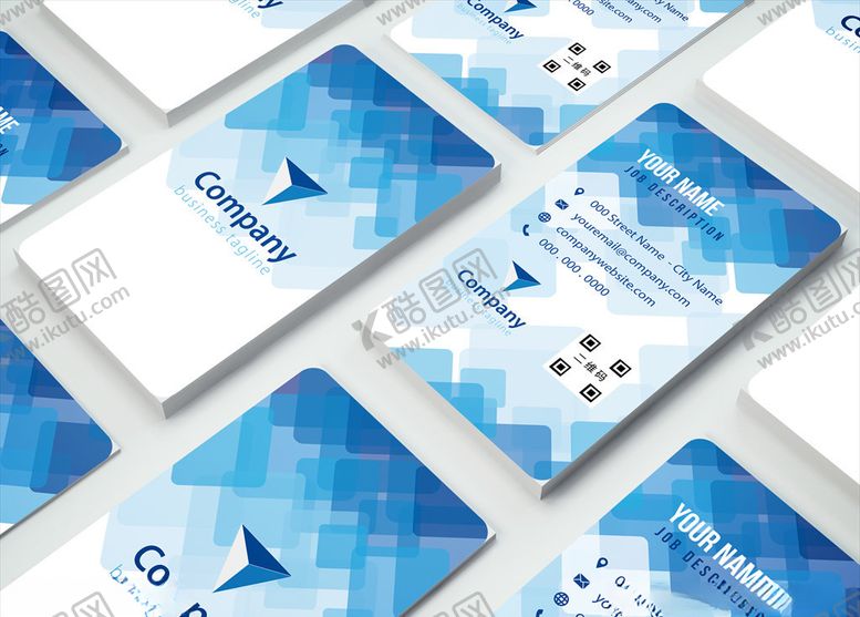 编号：84794410161811176737【酷图网】源文件下载-矢量名片模板