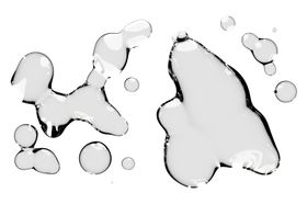 水滴免抠泡泡透明肥皂泡泡
