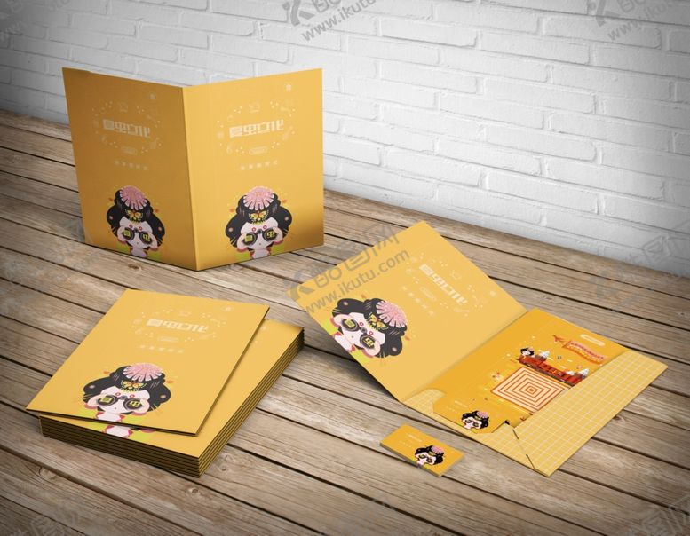 编号：21267910161340348846【酷图网】源文件下载-折页展示样机