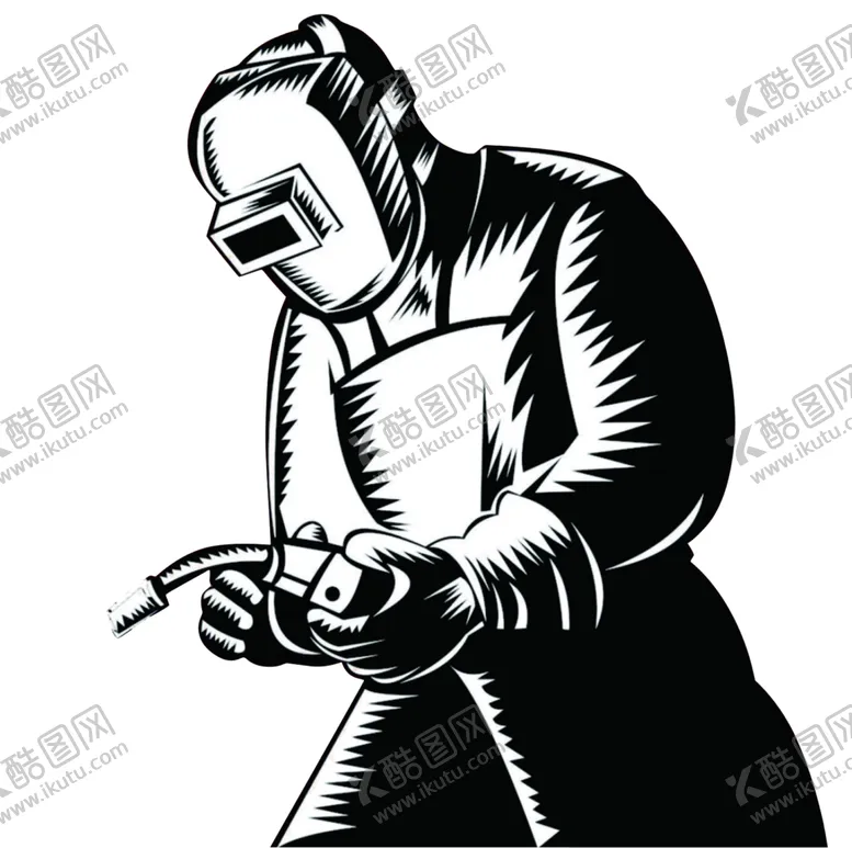 编号：79219207020935586355【酷图网】源文件下载-焊接人物透明底色焊材