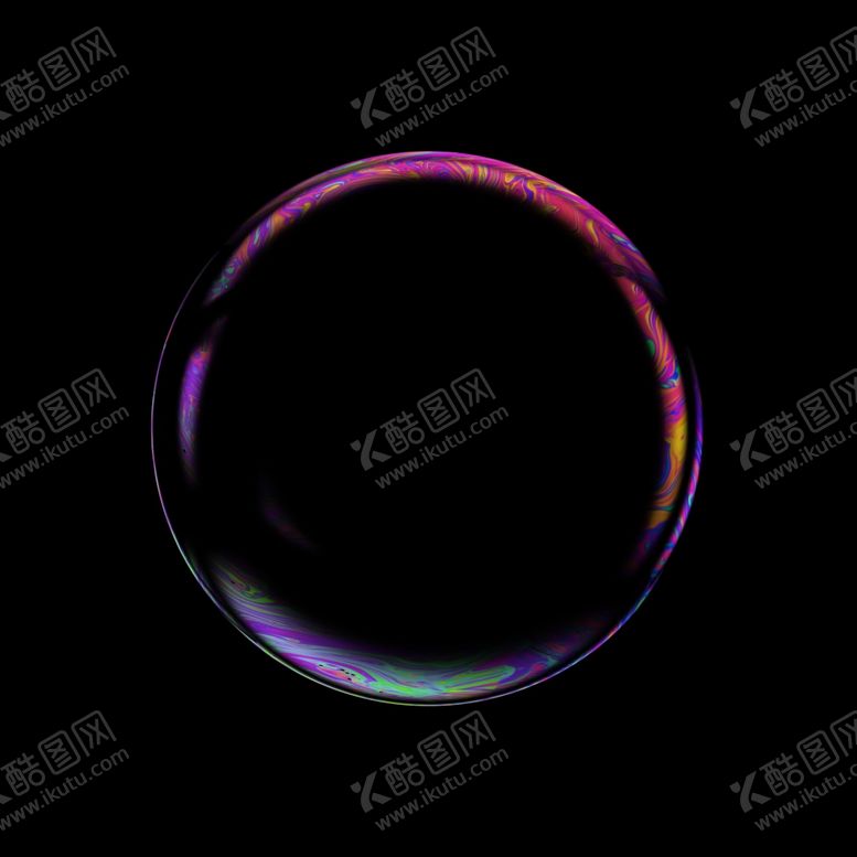 编号：71091405120601426819【酷图网】源文件下载-透明免抠泡泡彩色肥皂泡泡