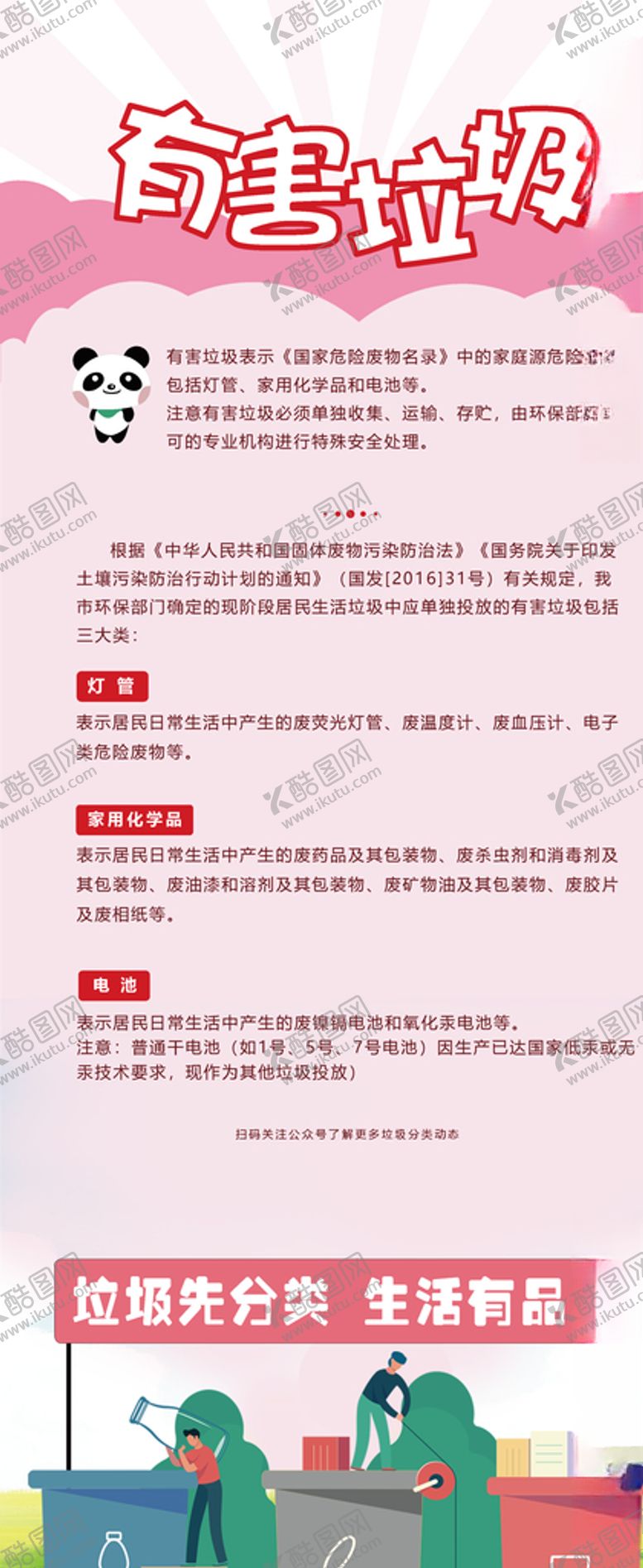 编号：91970509221239123446【酷图网】源文件下载-垃圾分类展板