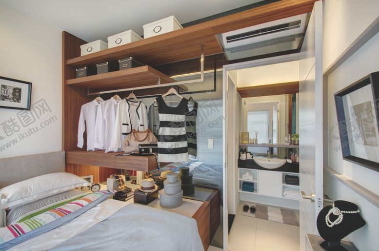 编号：61957609251020362230【酷图网】源文件下载-衣柜效果图