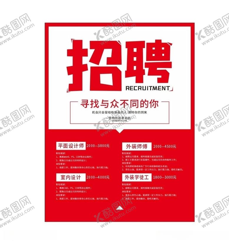 编号：11249010291750554713【酷图网】源文件下载-招聘