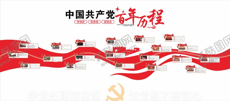 编号：45339604141418003771【酷图网】源文件下载-党建文化墙