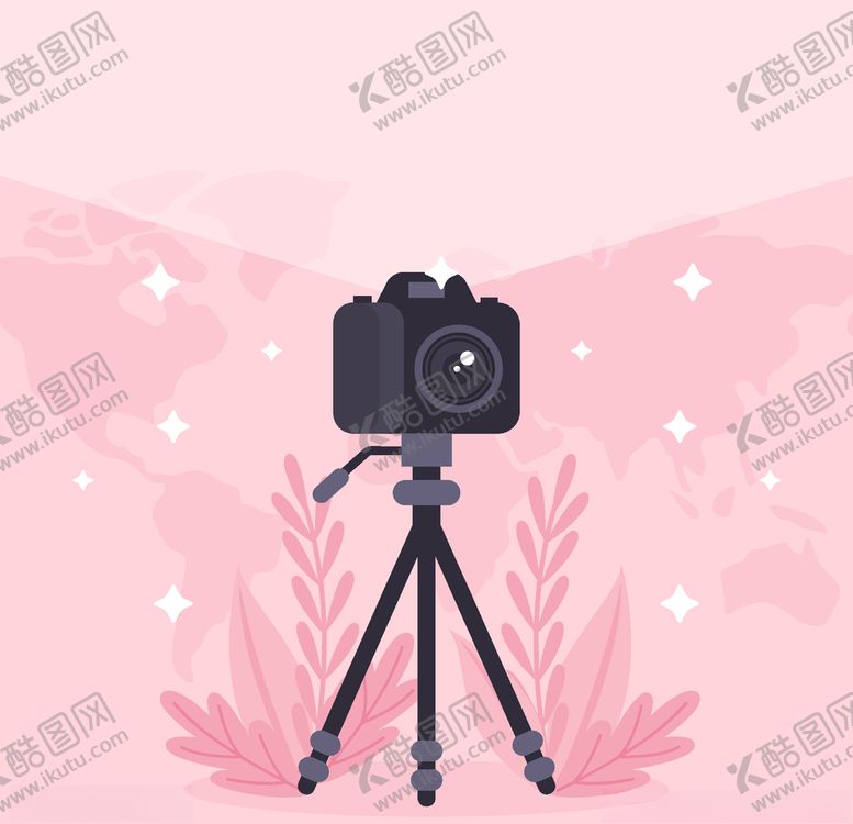 编号：22827105011129412396【酷图网】源文件下载-卡通照相机