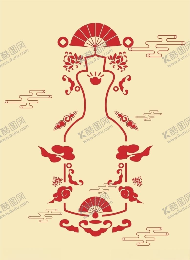 酒瓶肖形元素同构
