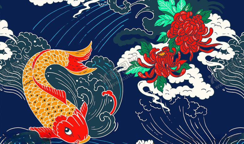 编号：52572505042352198236【酷图网】源文件下载-国潮背景