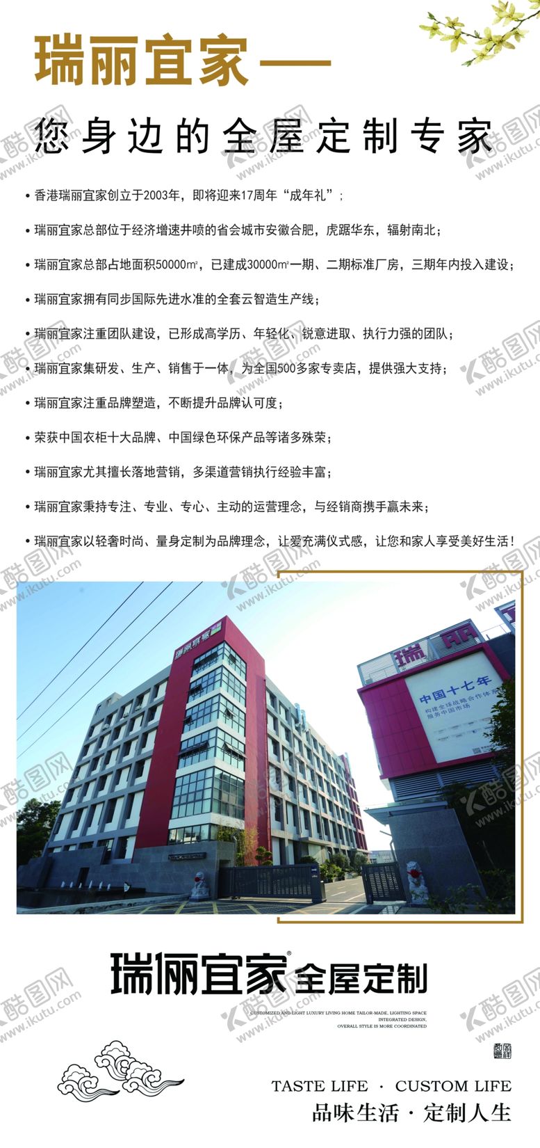 编号：80510009260508393844【酷图网】源文件下载-瑞丽宜家简介