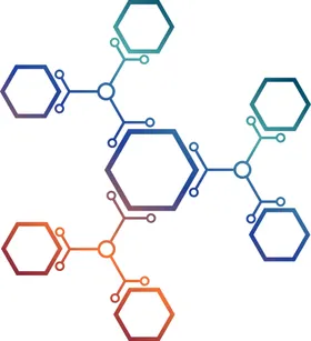 分子结构元素基因海报