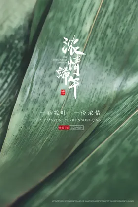 端午节海报图片设计粽子五月初五