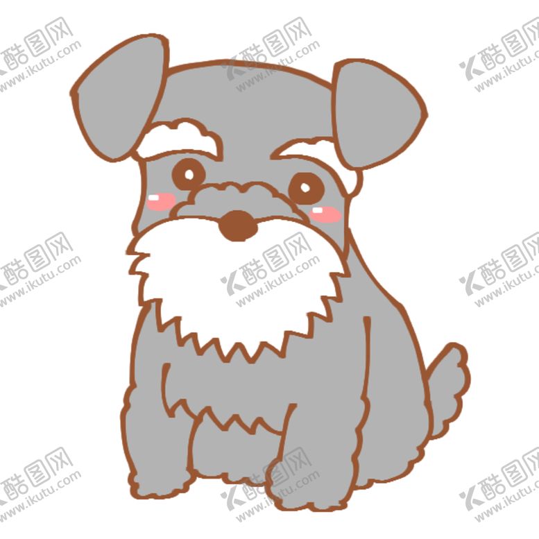 编号：79885605020754081838【酷图网】源文件下载-卡通小狗