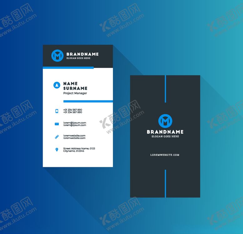 编号：53248109182320264424【酷图网】源文件下载-名片模板