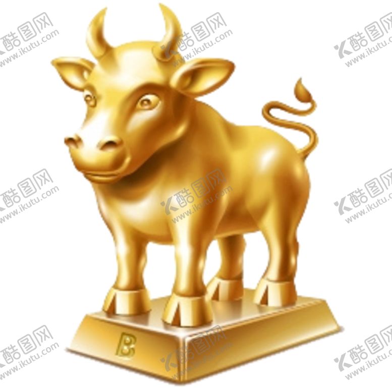编号：26646409251120439097【酷图网】源文件下载-2021年牛年金牛免抠素材元素