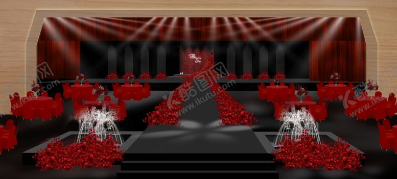 编号：96115002280627035916【酷图网】源文件下载-秀场风婚礼