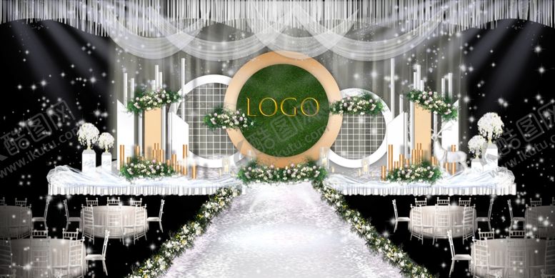 编号：99724409242210495995【酷图网】源文件下载-香槟色系婚礼