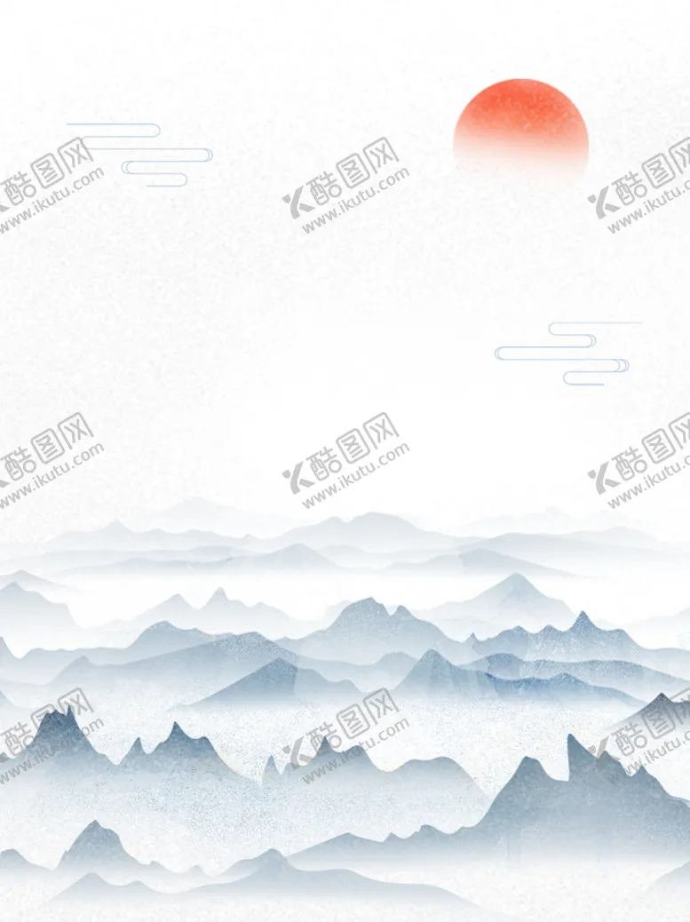 编号：88854601261108522996【酷图网】源文件下载-山水墨画