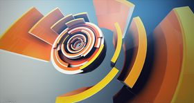 C4D模型logo演绎