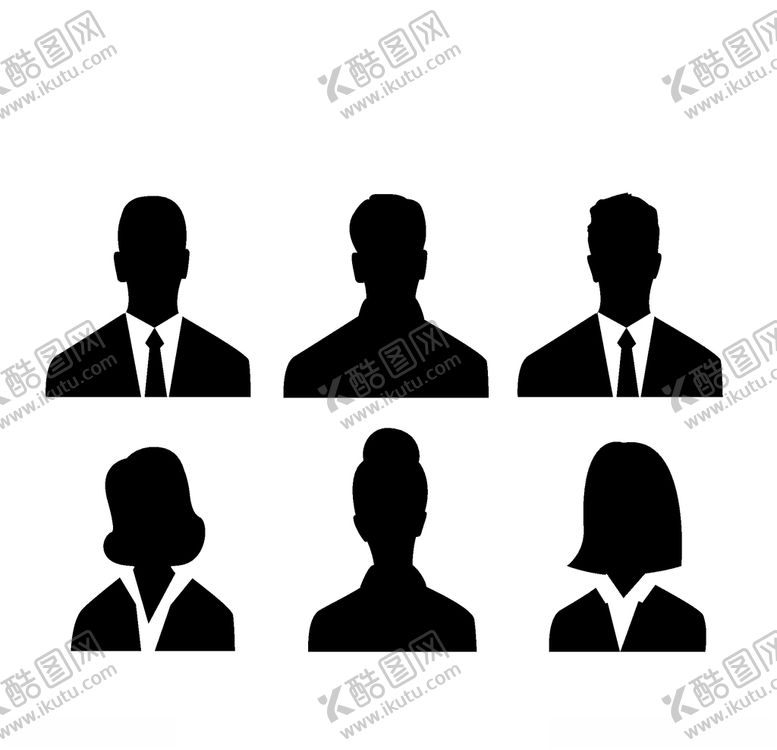 编号：41696510132313461033【酷图网】源文件下载-人物剪影