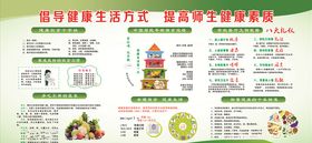 健康生活方式提高师生健康素