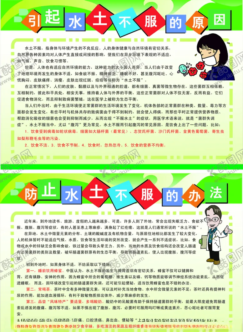 编号：86393206190311502570【酷图网】源文件下载-水土不服展板