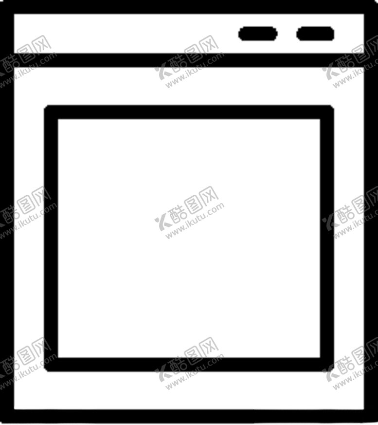 编号：90559409131811069125【酷图网】源文件下载-矢量线稿洗碗机